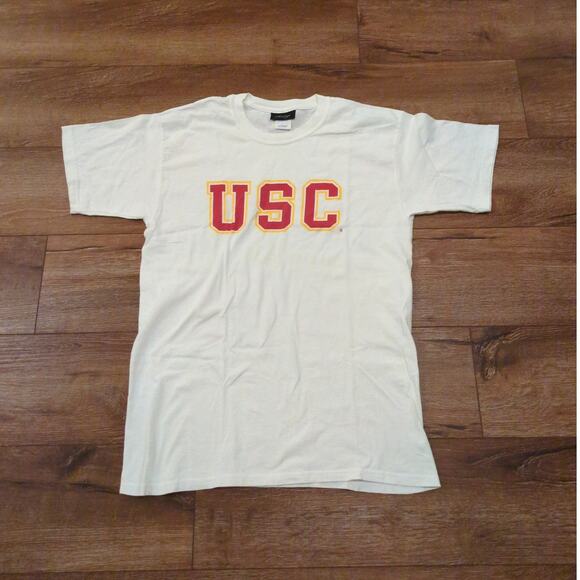 VTG Heritage USC Men's Large Shirt University Southern California Football - Picture 1 of 7